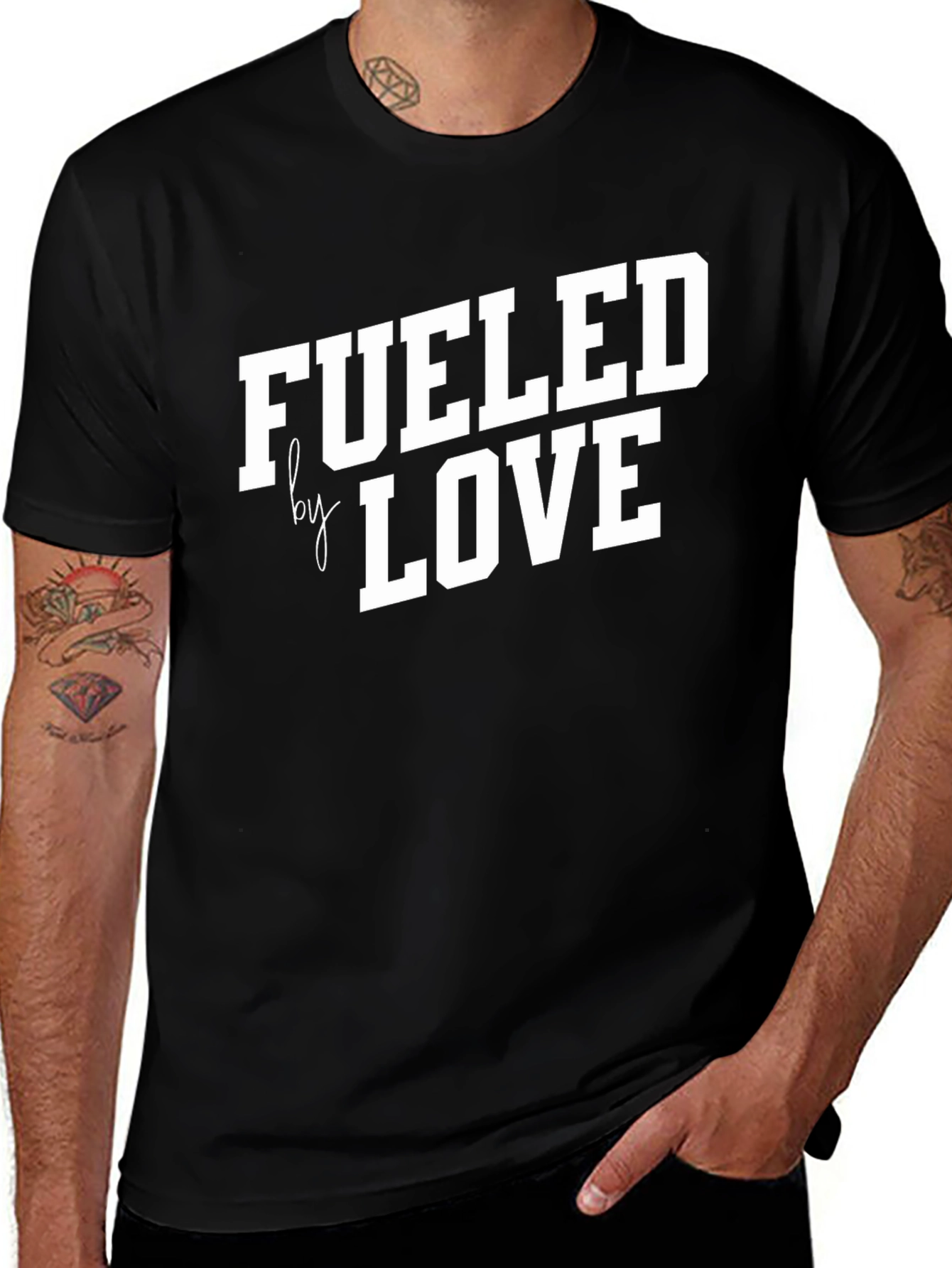 Fueled by Love - Graphic T-Shirt