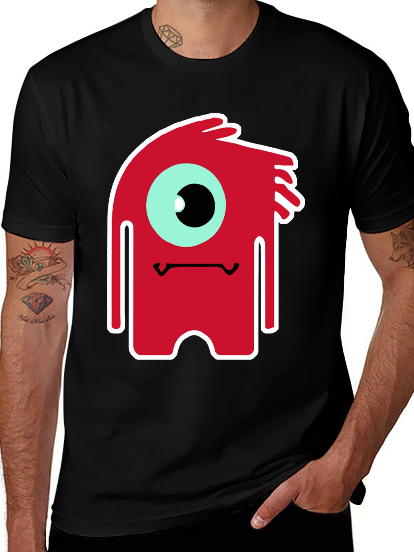 Variant 17 of Monster Graphic T-Shirt