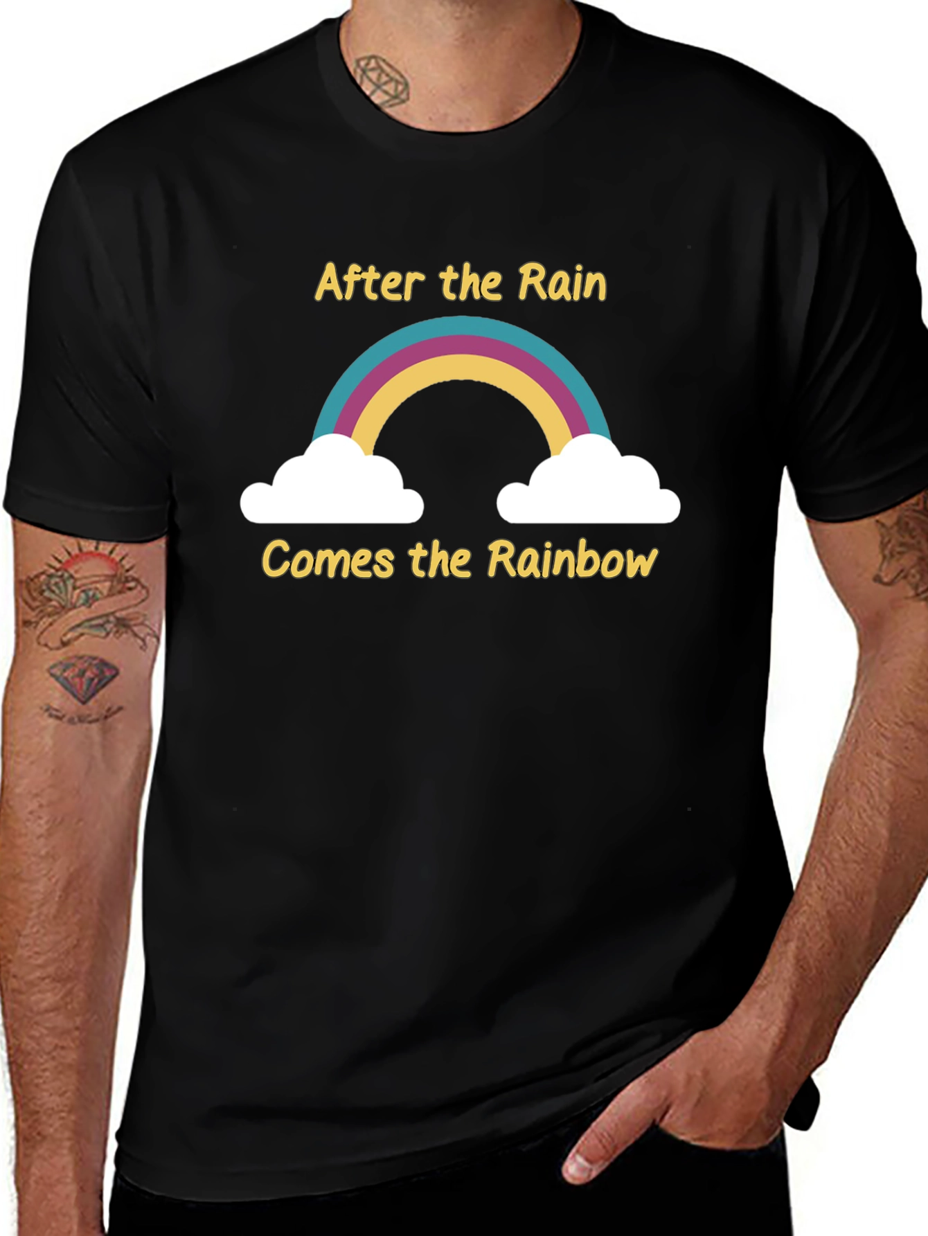 Variant 13 of Rainbow T-Shirt - After the Rain Graphic Tee