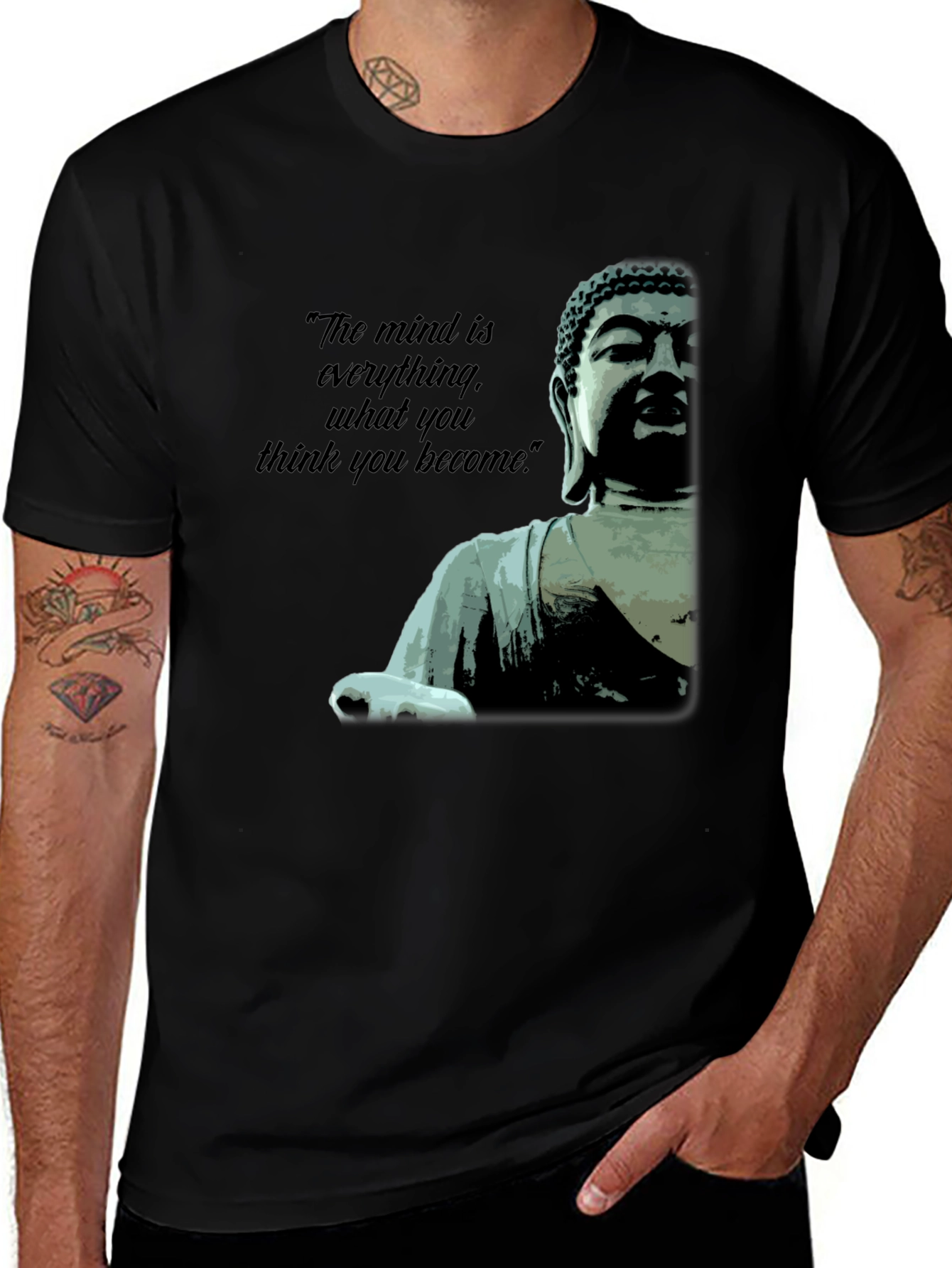 Buddha Mind T-Shirt - Inspiring Spiritual Tee