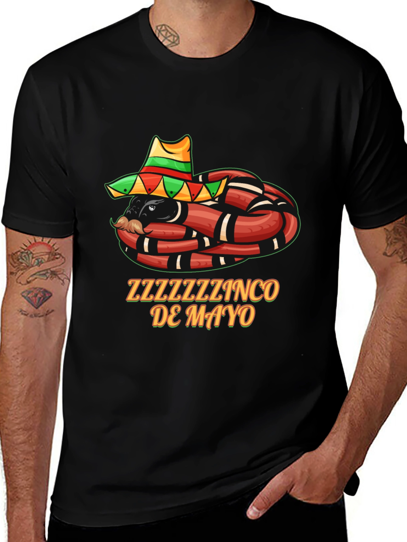 Cinco de Mayo Snake Tee