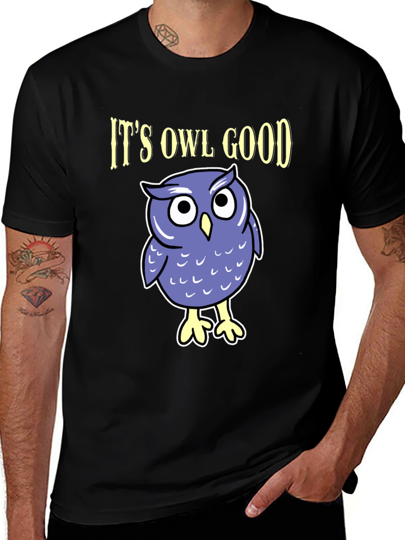 Variant 17 of It's Owl Good T-Shirt - Cute Graphic Tee
