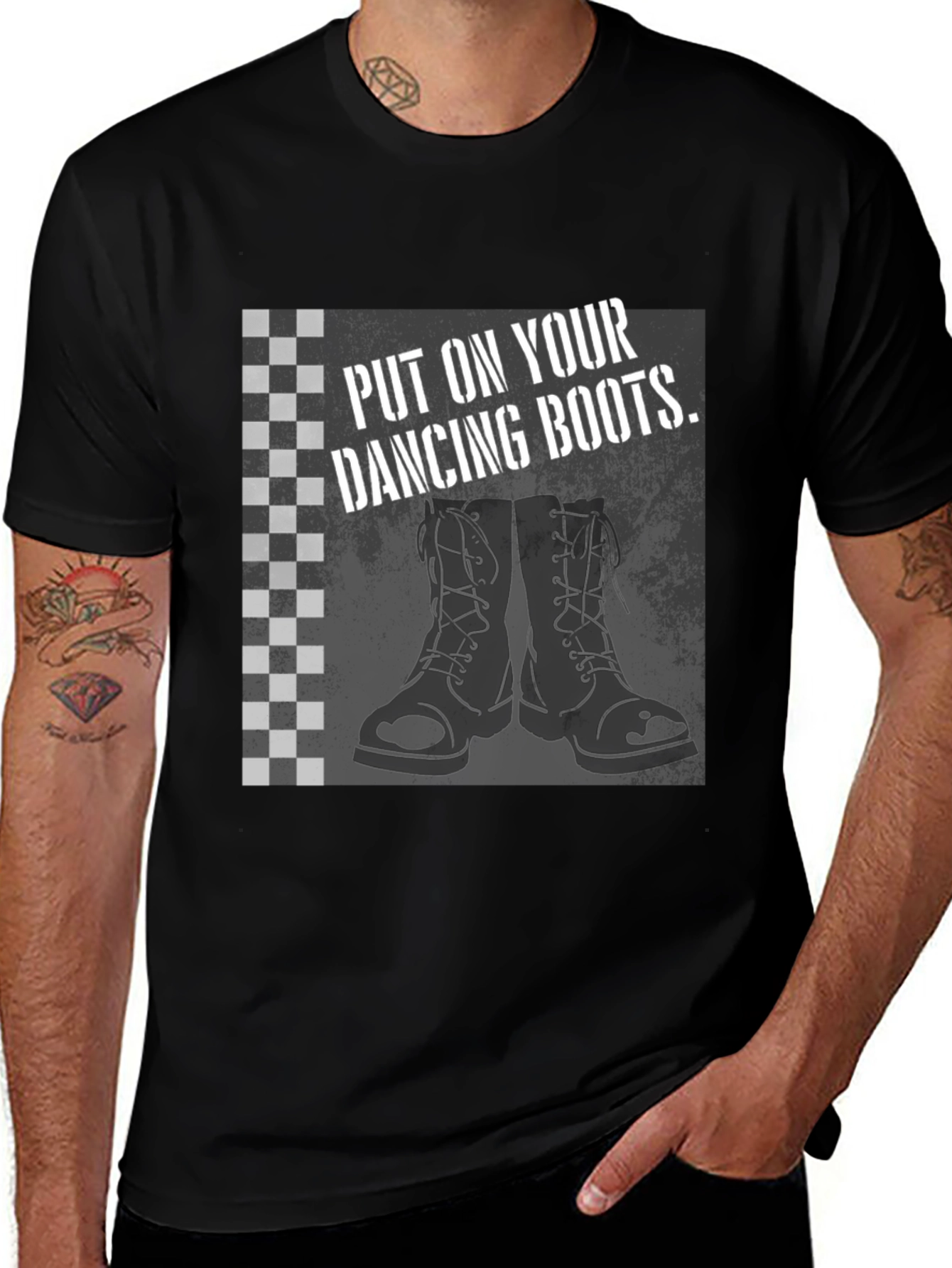 Variant 27 of Dancing Boots Graphic T-Shirt