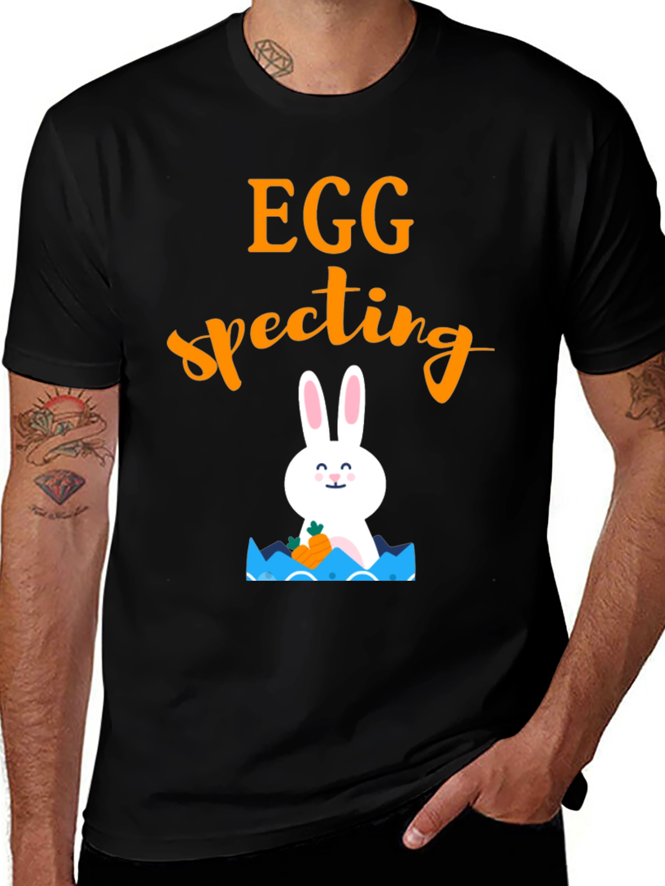 Eggspecting Easter Bunny T-Shirt