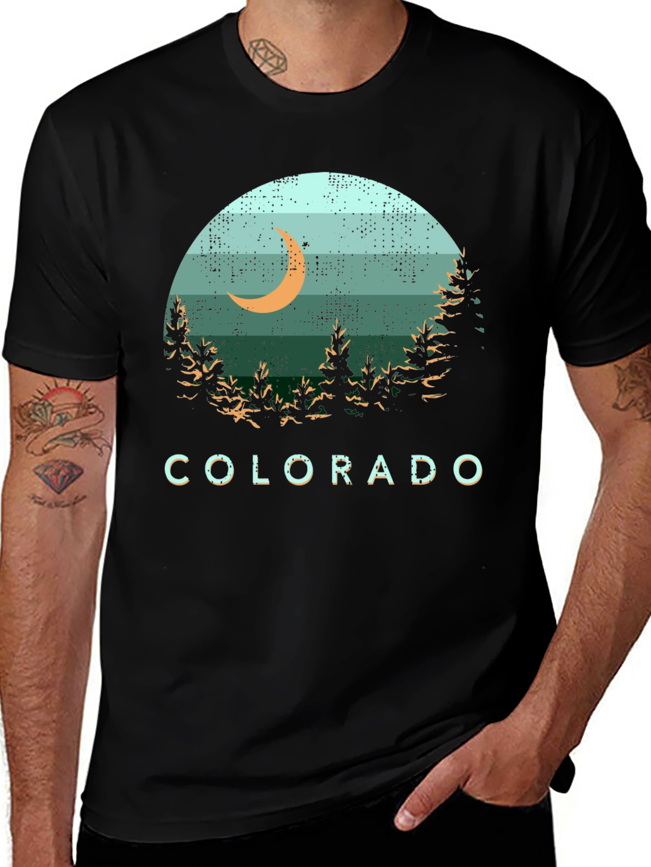 Variant 30 of Colorado Moonscape Graphic Tee