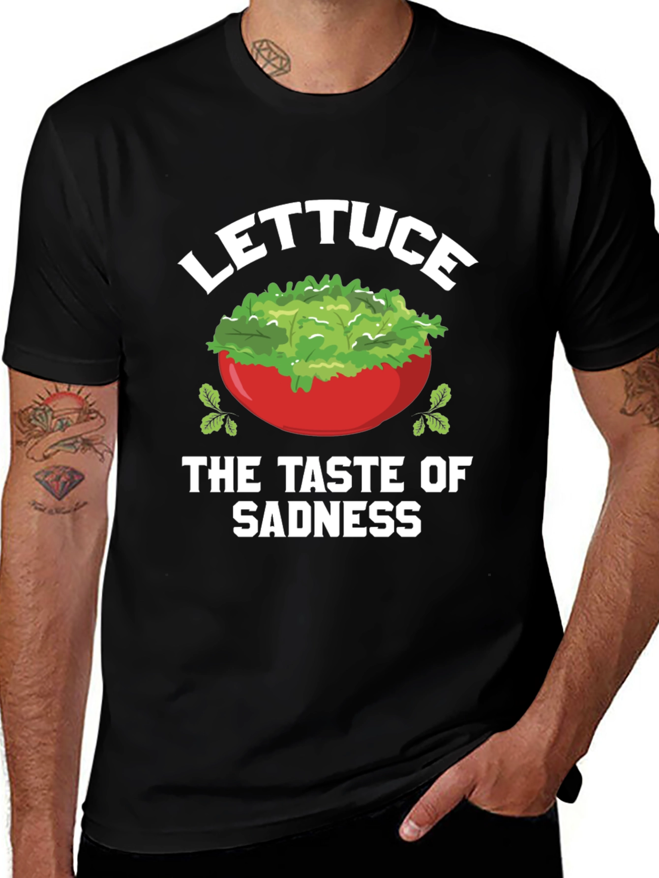 Variant 5 of Lettuce: The Taste Of Sadness Graphic Tee