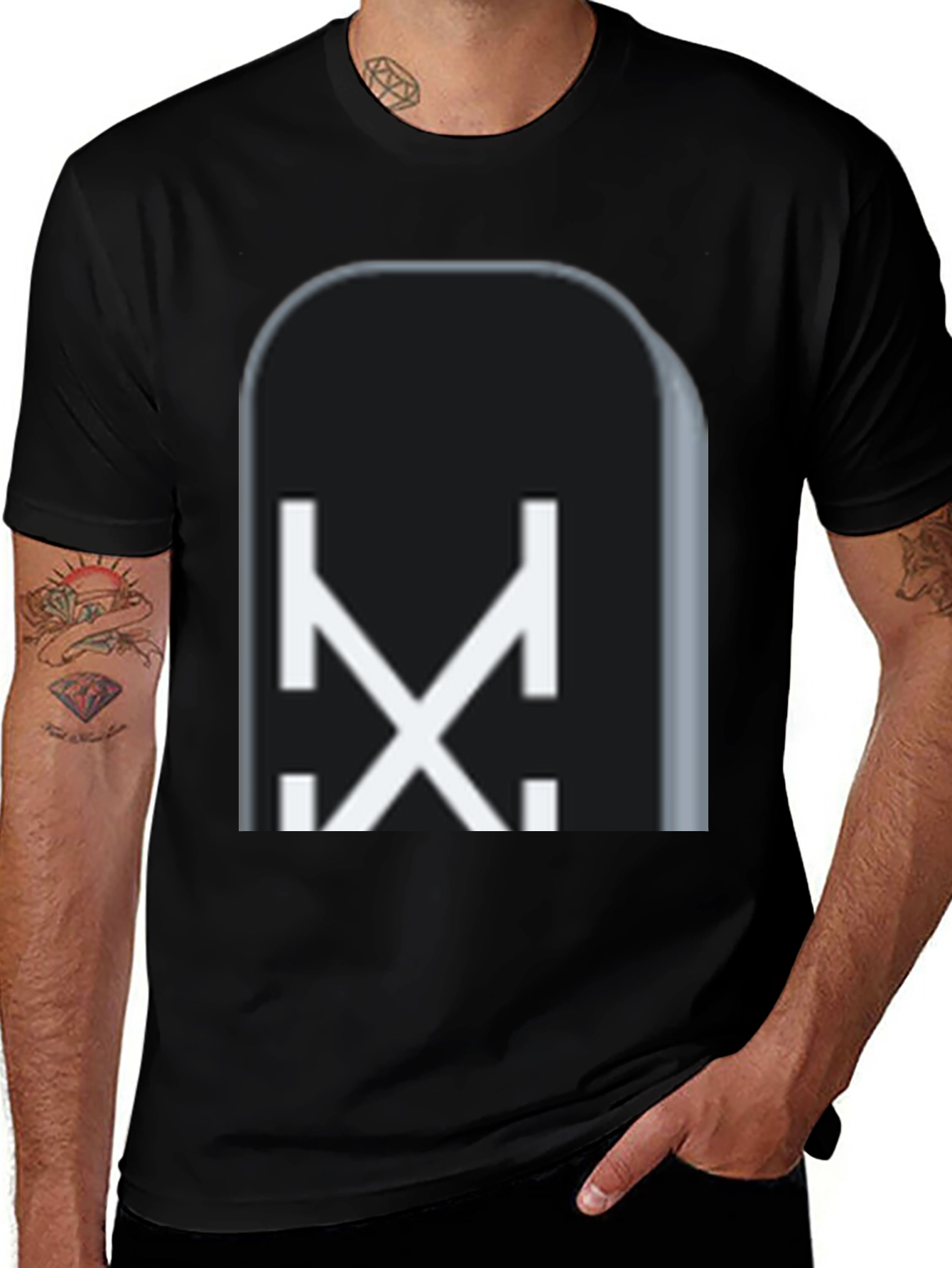 Variant 5 of Modernist Graphic Tee - Minimalist Streetwear