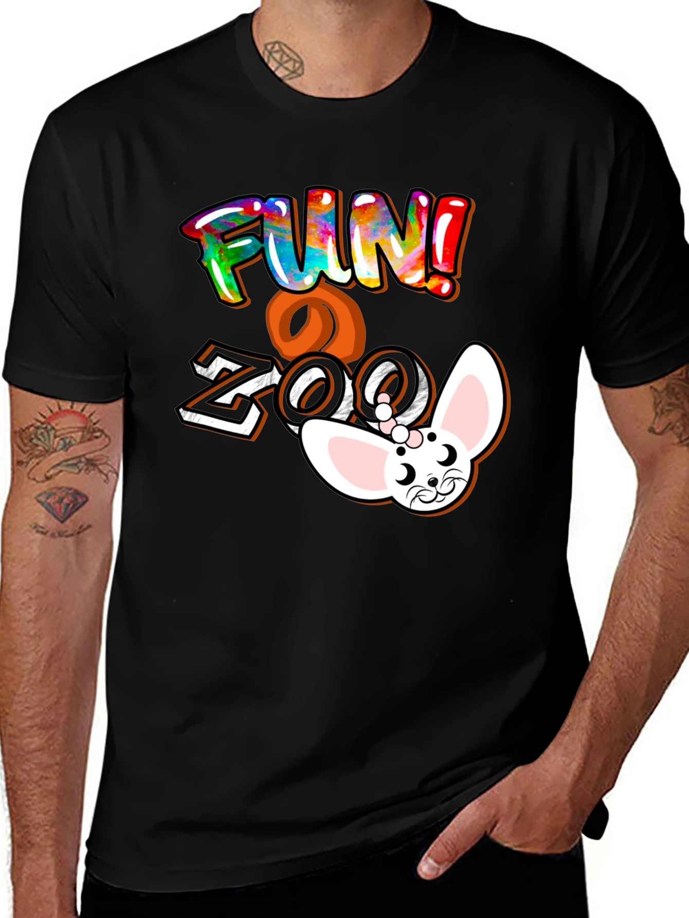 Variant 27 of Fun Zoo Animal Graphic T-Shirt