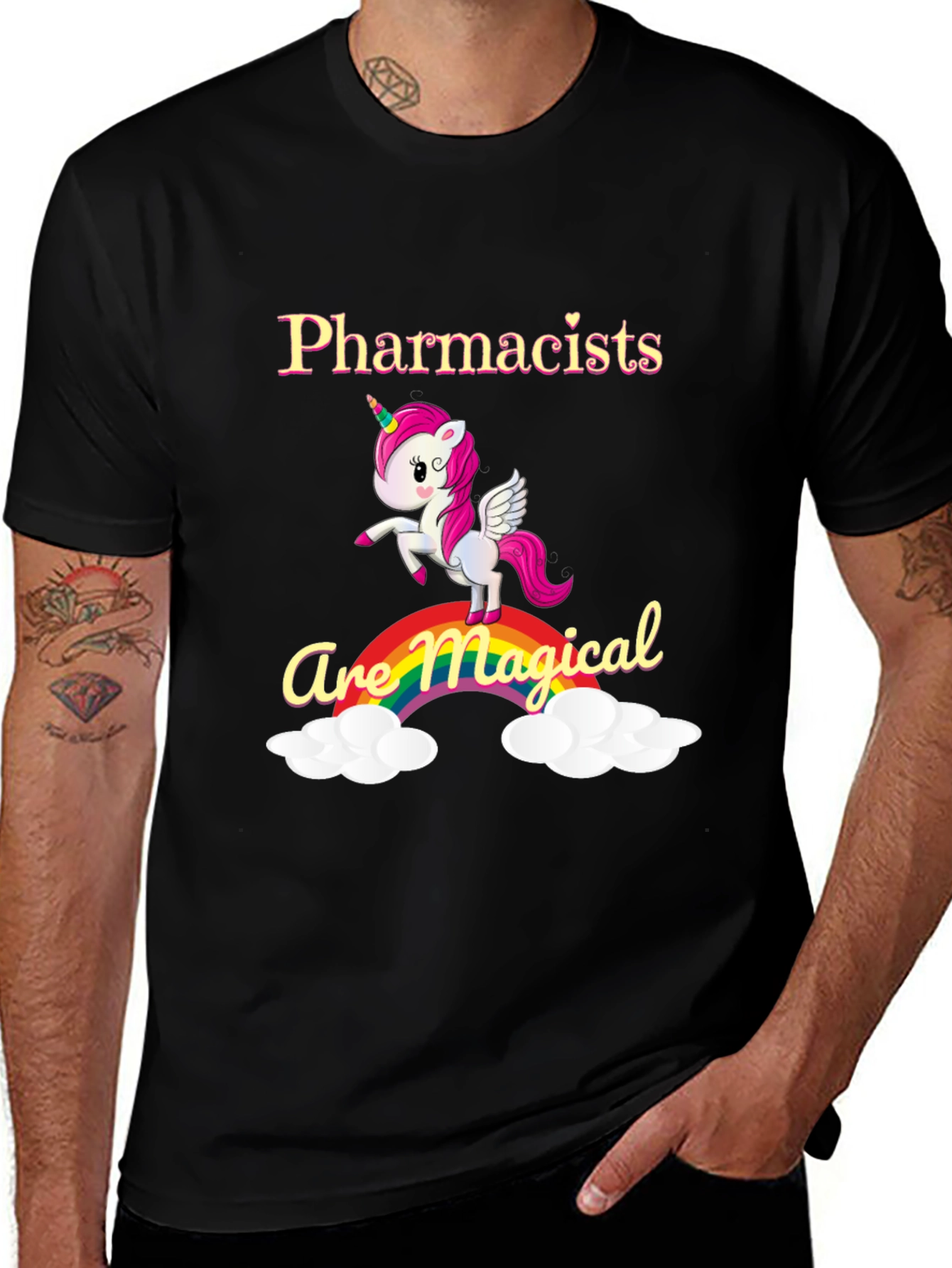 Variant 5 of Pharmacist Unicorn T-Shirt