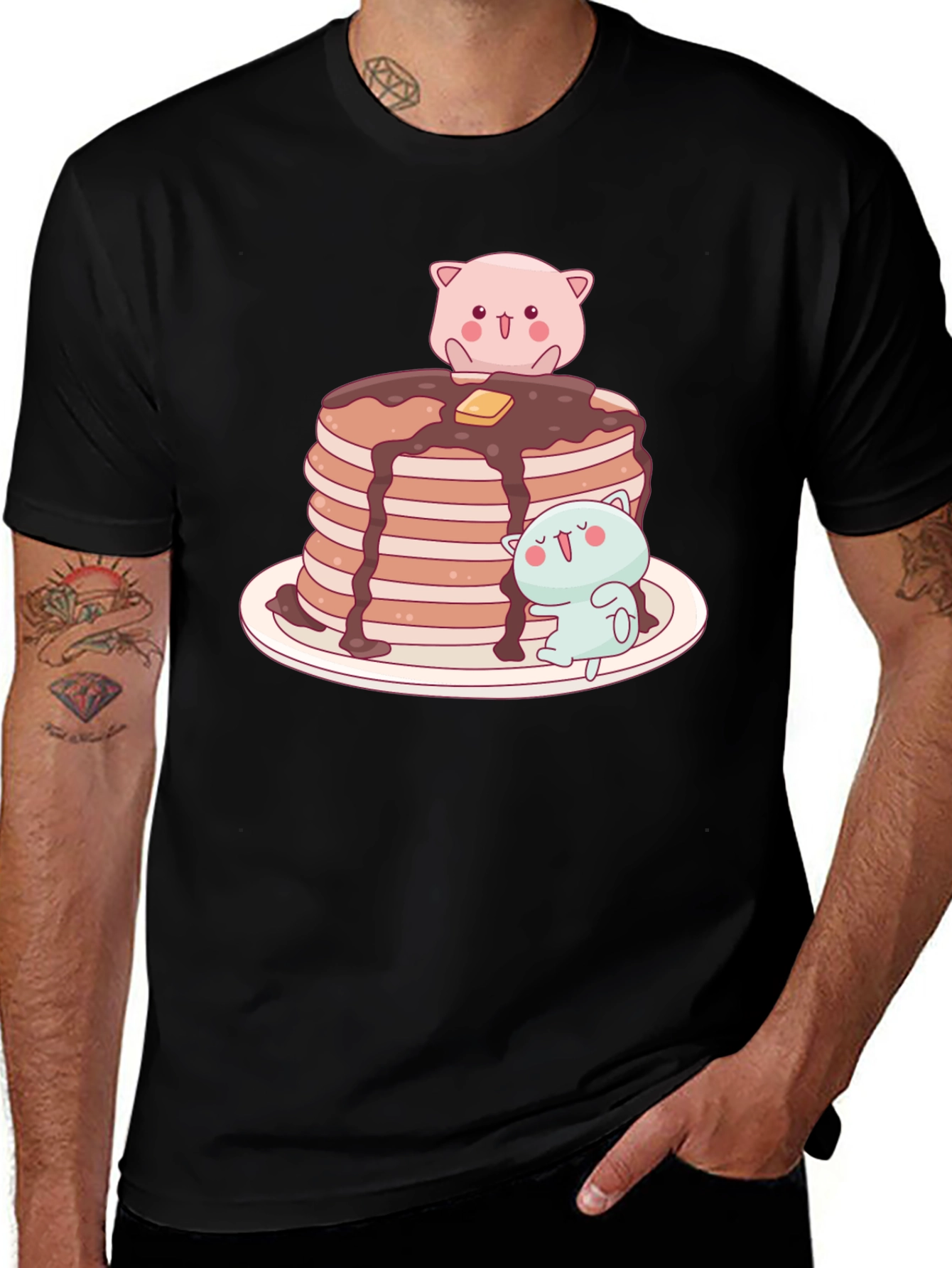 Variant 12 of Pancake Stack Kawaii T-Shirt