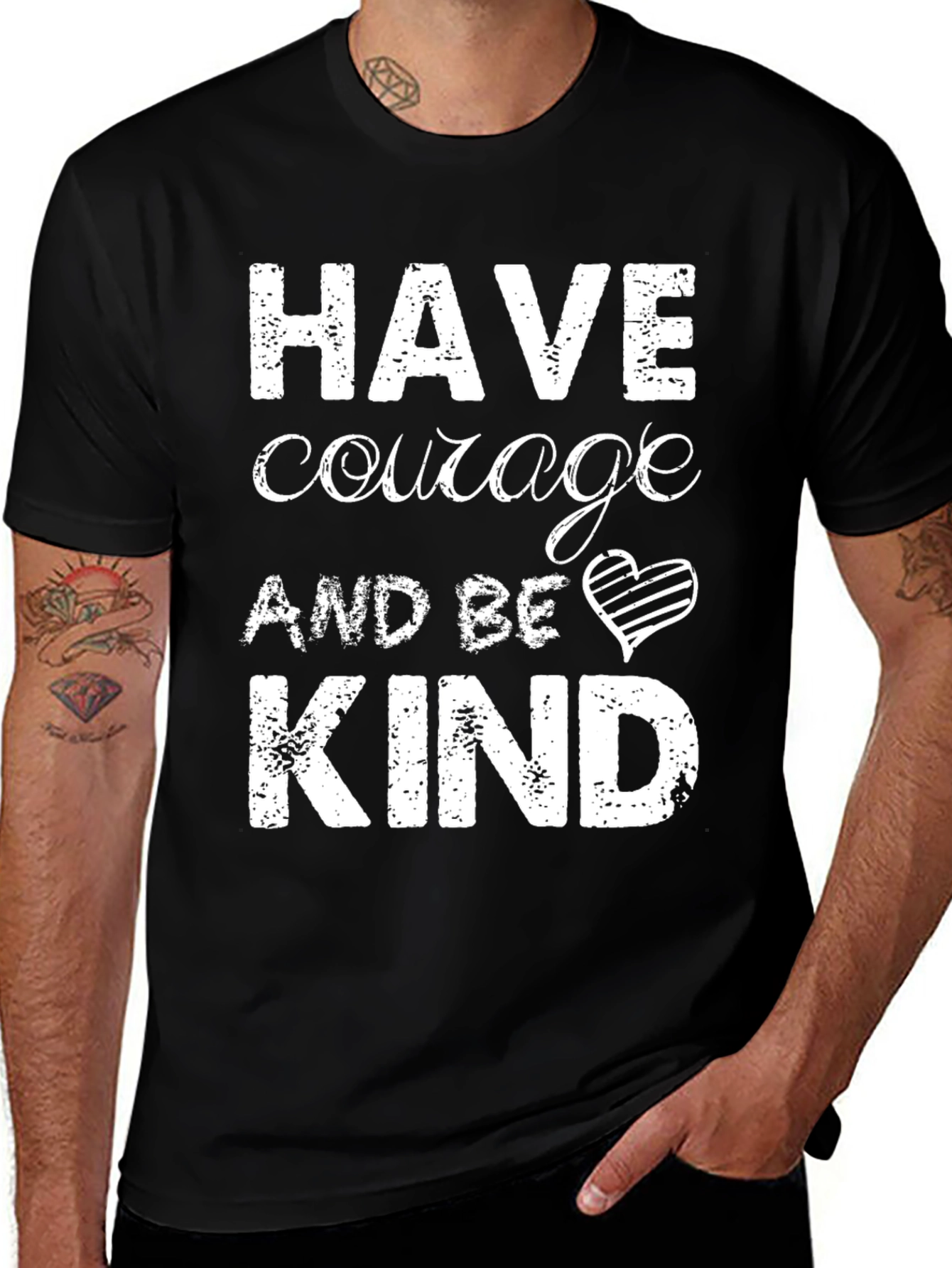 Variant 27 of Have Courage and Be Kind Graphic Tee