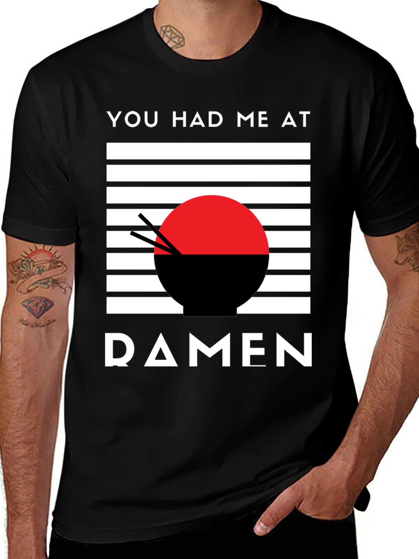 Variant 23 of Ramen Lover T-Shirt - You Had Me At Ramen