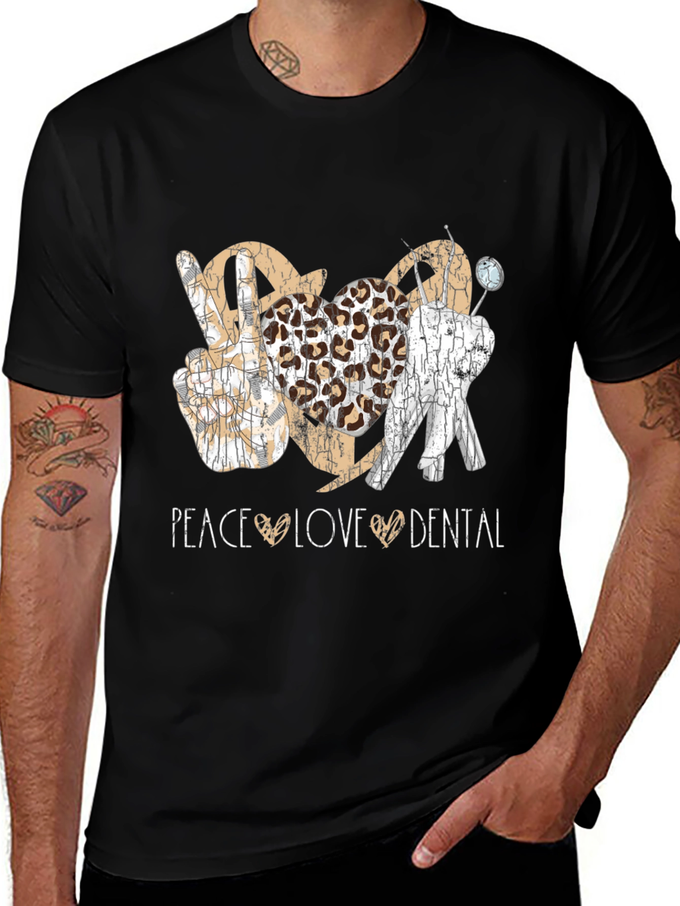 Peace Love Dental T-Shirt