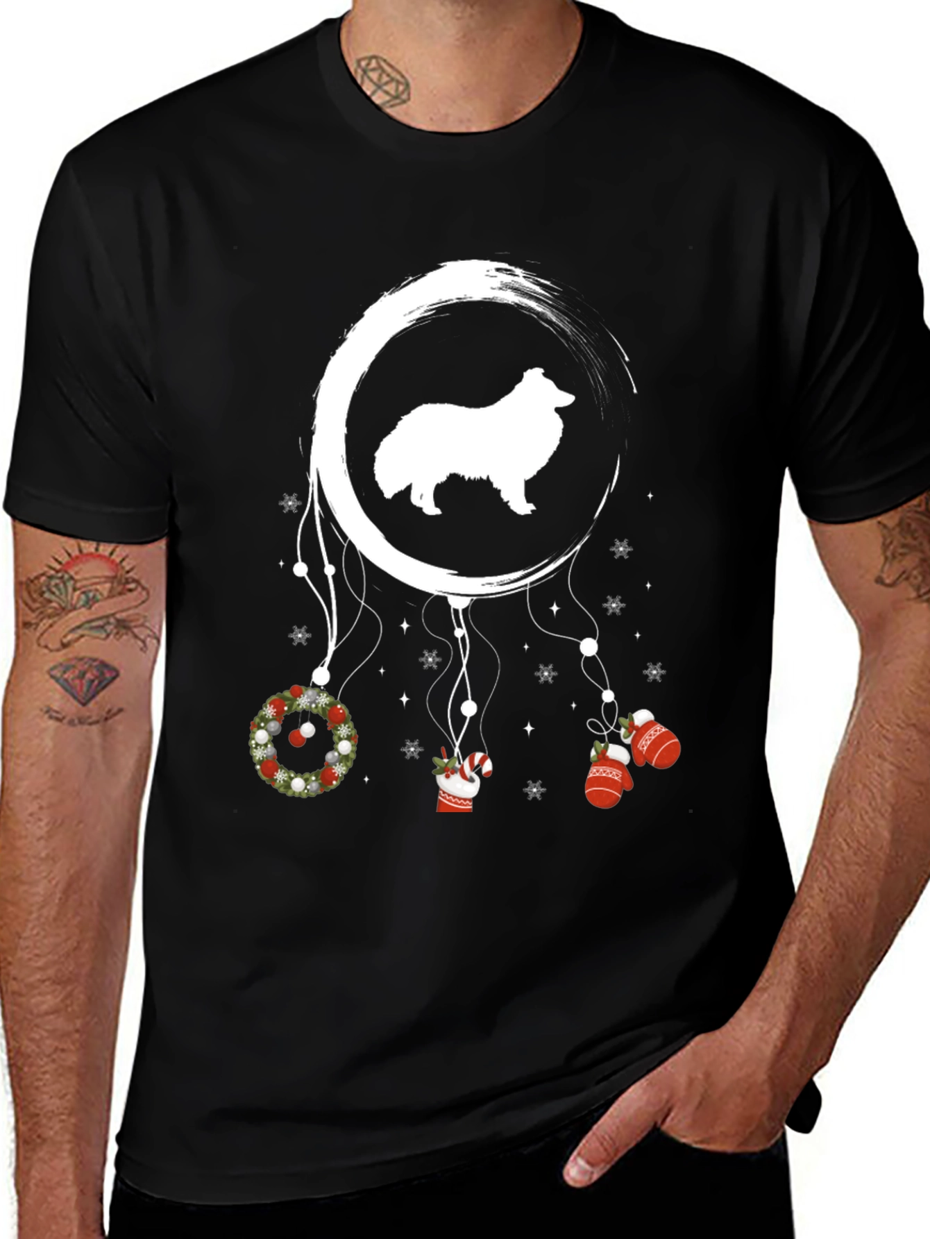 Variant 22 of Dog Dream Catcher T-Shirt