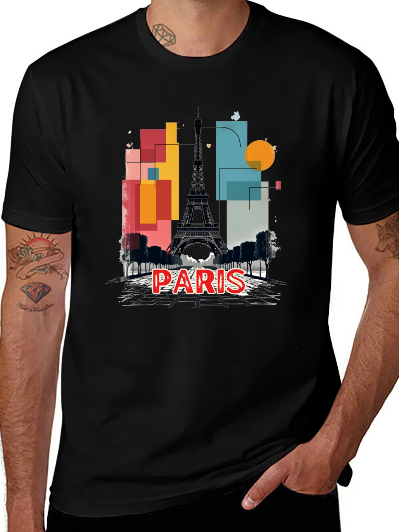 Paris Eiffel Tower Graphic T-Shirt