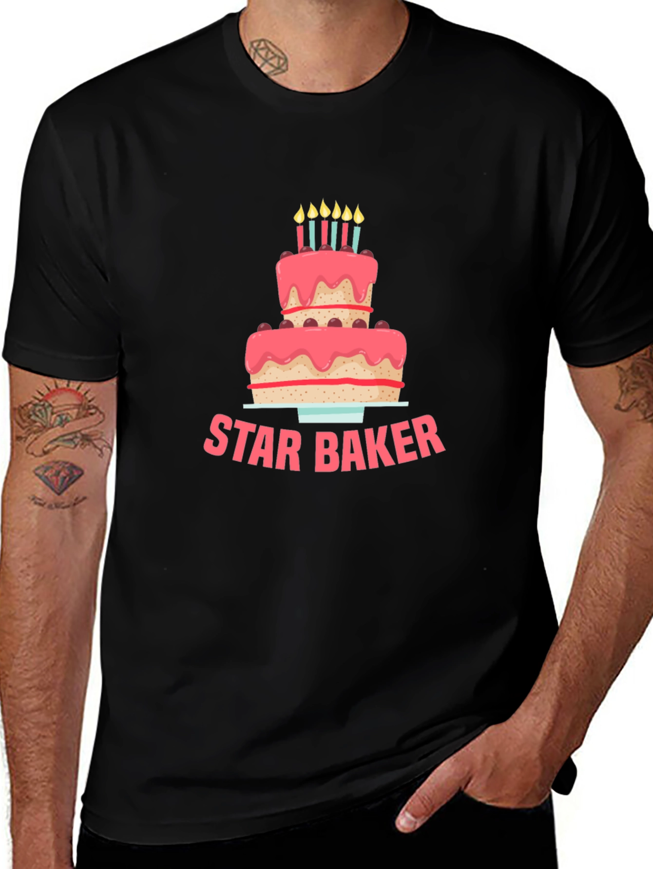 Variant 18 of Star Baker T-Shirt, Baking Lover Gift