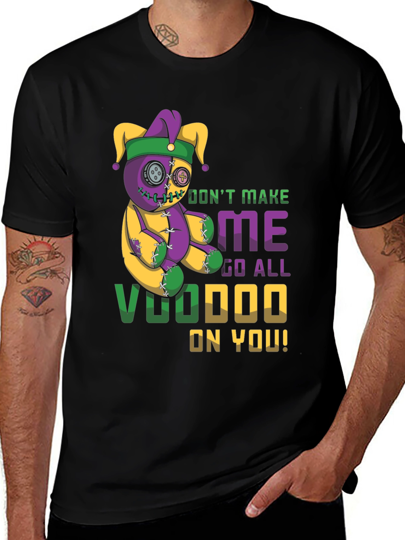 Variant 7 of Voodoo Doll T-Shirt - Don't Make Me!