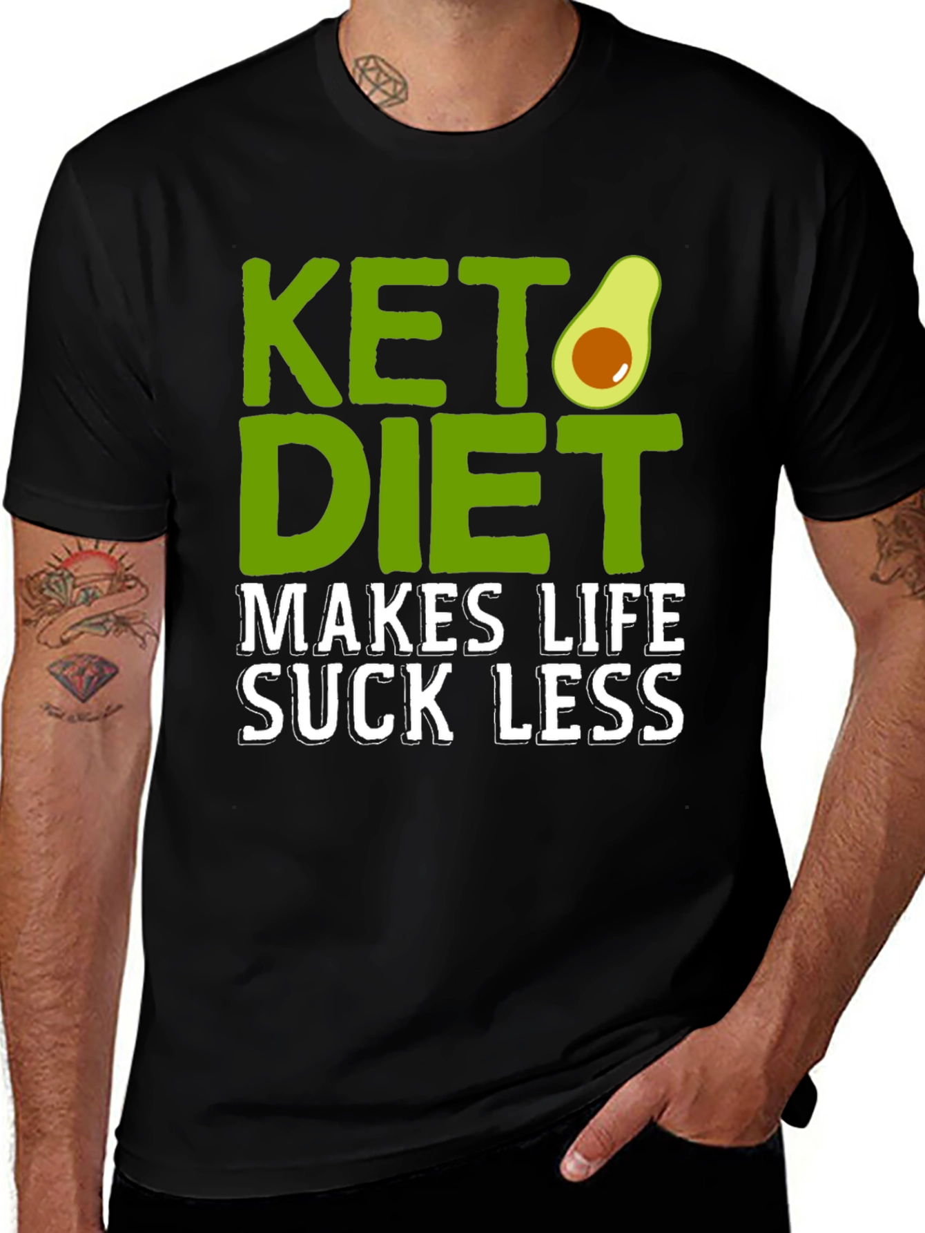 Keto Diet Makes Life Suck Less T-Shirt