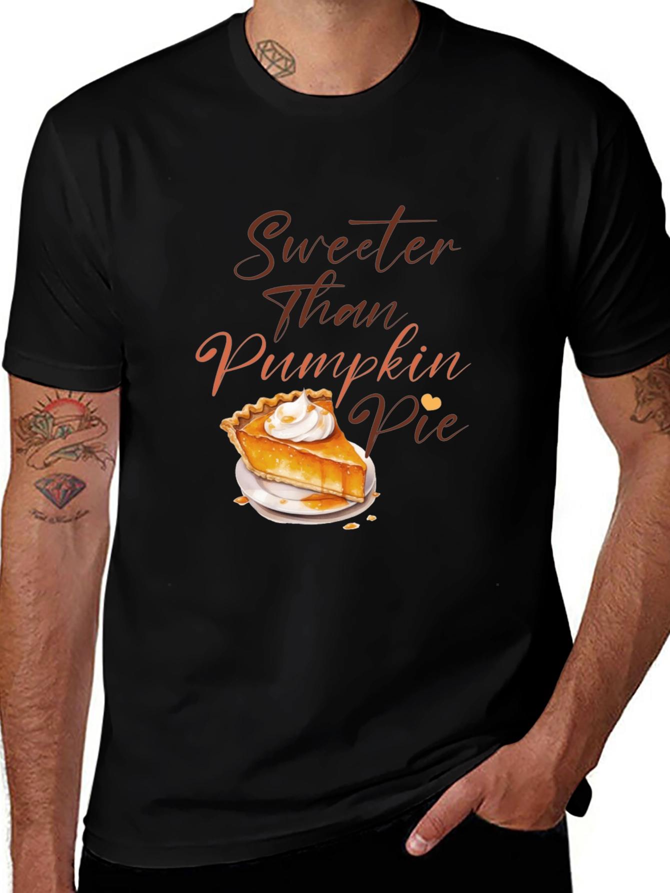 Variant 18 of Sweeter Than Pumpkin Pie Graphic T-Shirt