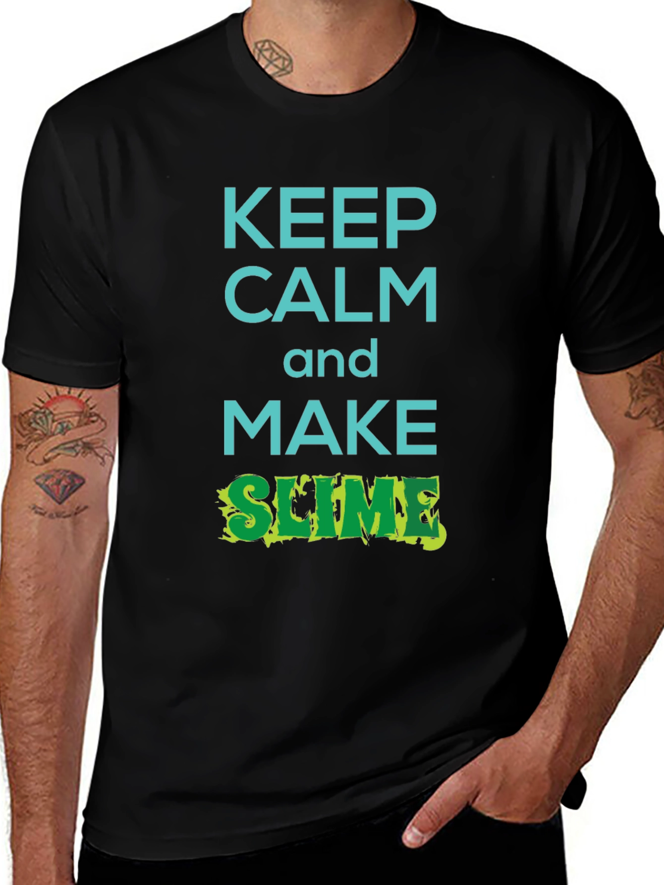 Variant 27 of Keep Calm and Make Slime T-Shirt