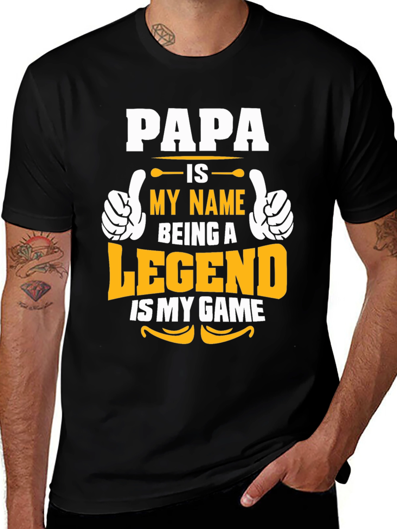 Papa Legend T-Shirt - Funny Father's Day Gift