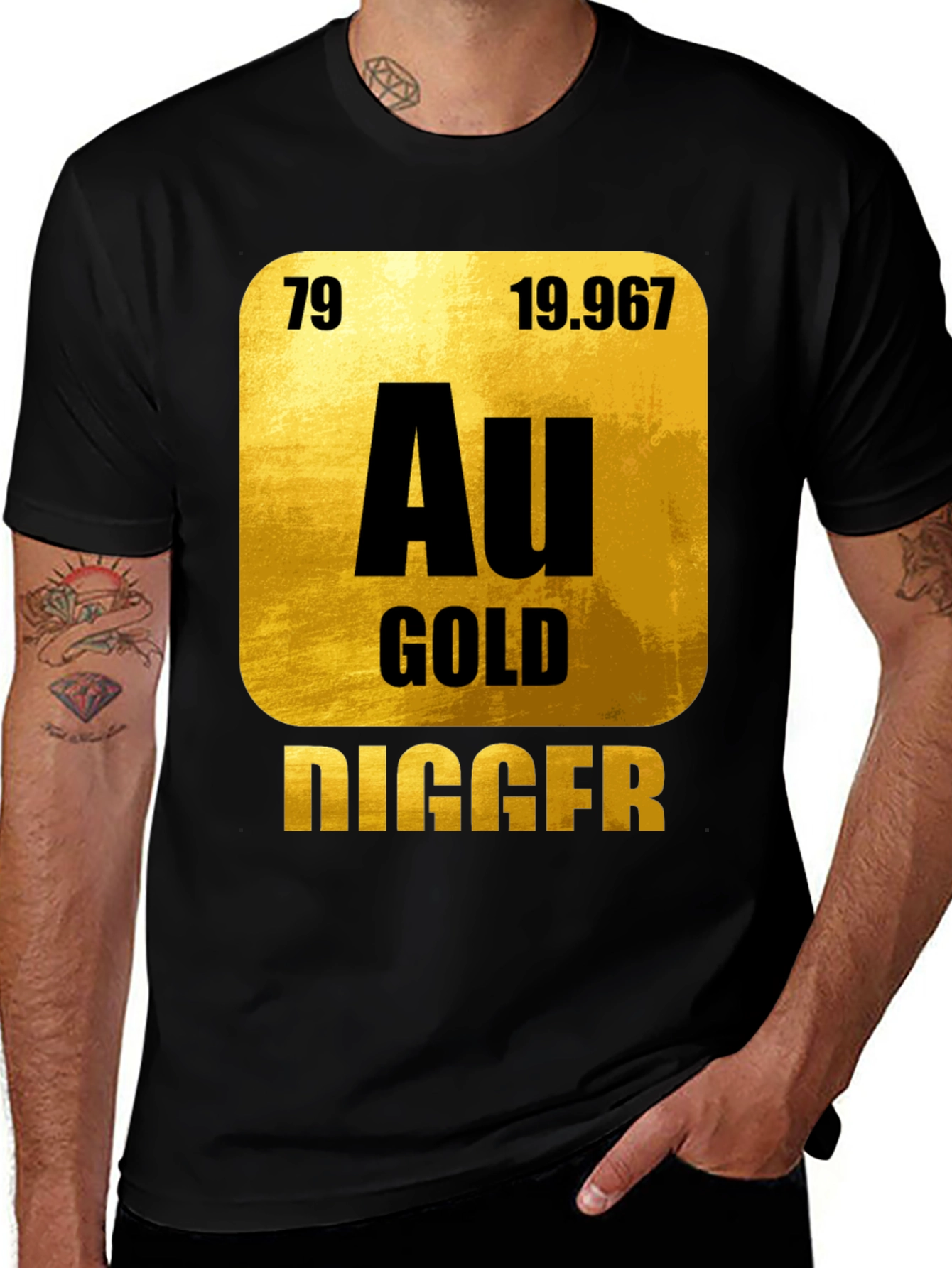 Variant 17 of Gold Digger Graphic Tee - Element Style