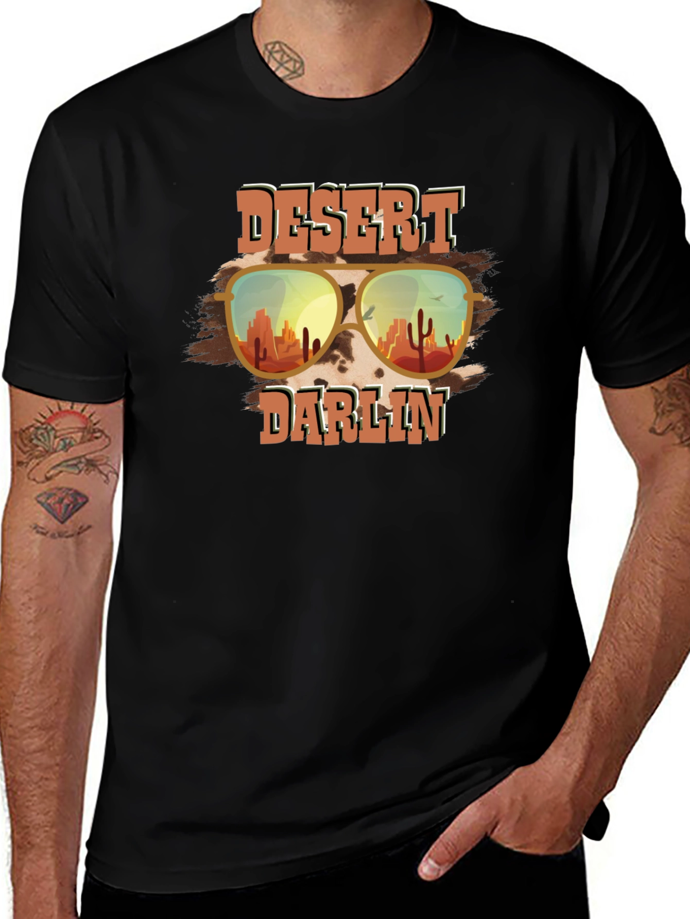 Variant 26 of Desert Darlin' Graphic T-Shirt