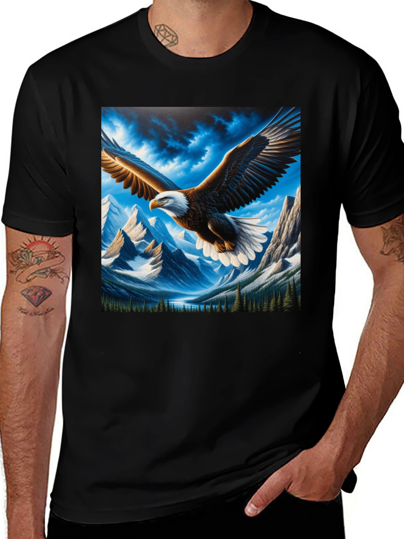 Variant 8 of Eagle Mountain Graphic Tee