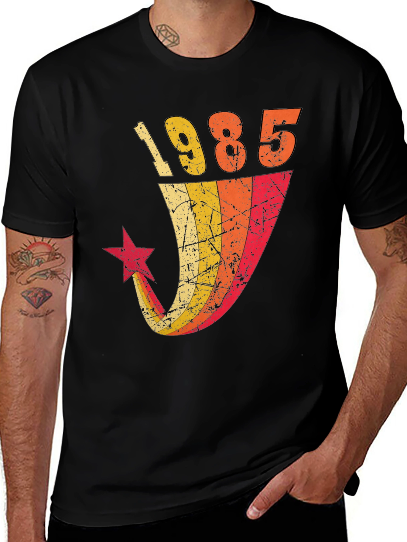 Variant 18 of Retro 1985 Comet Graphic T-Shirt