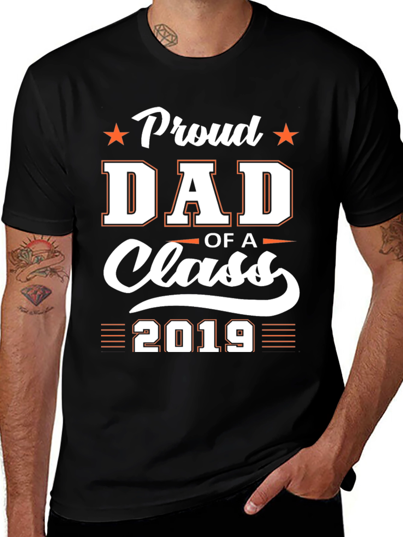 Variant 17 of Proud Dad of Class 2019 T-Shirt