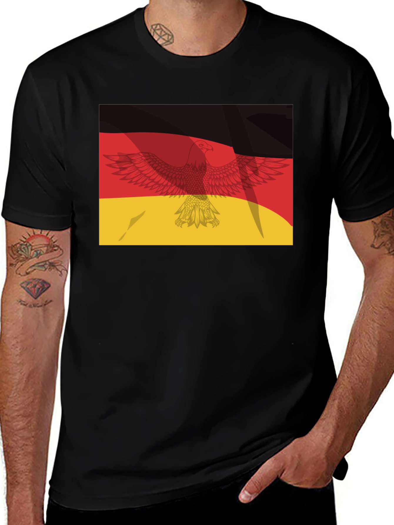 German Flag Eagle T-Shirt