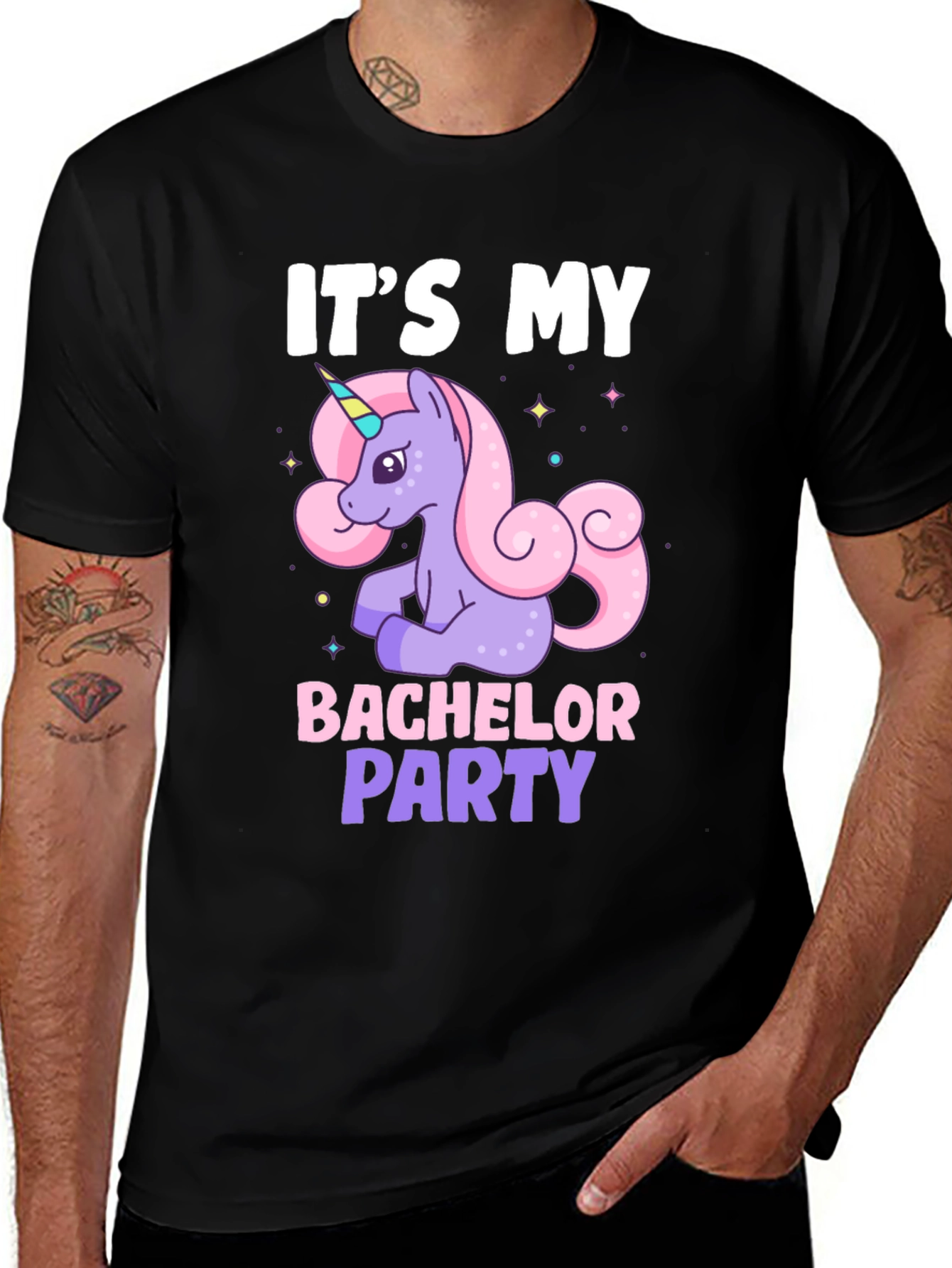 Unicorn Bachelor Party T-Shirt