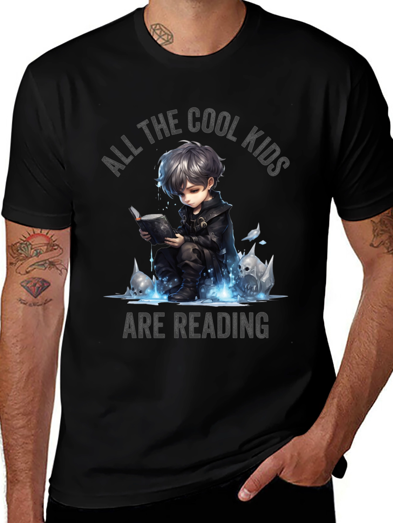 Cool Kids Reading T-Shirt: Bookworm Style!