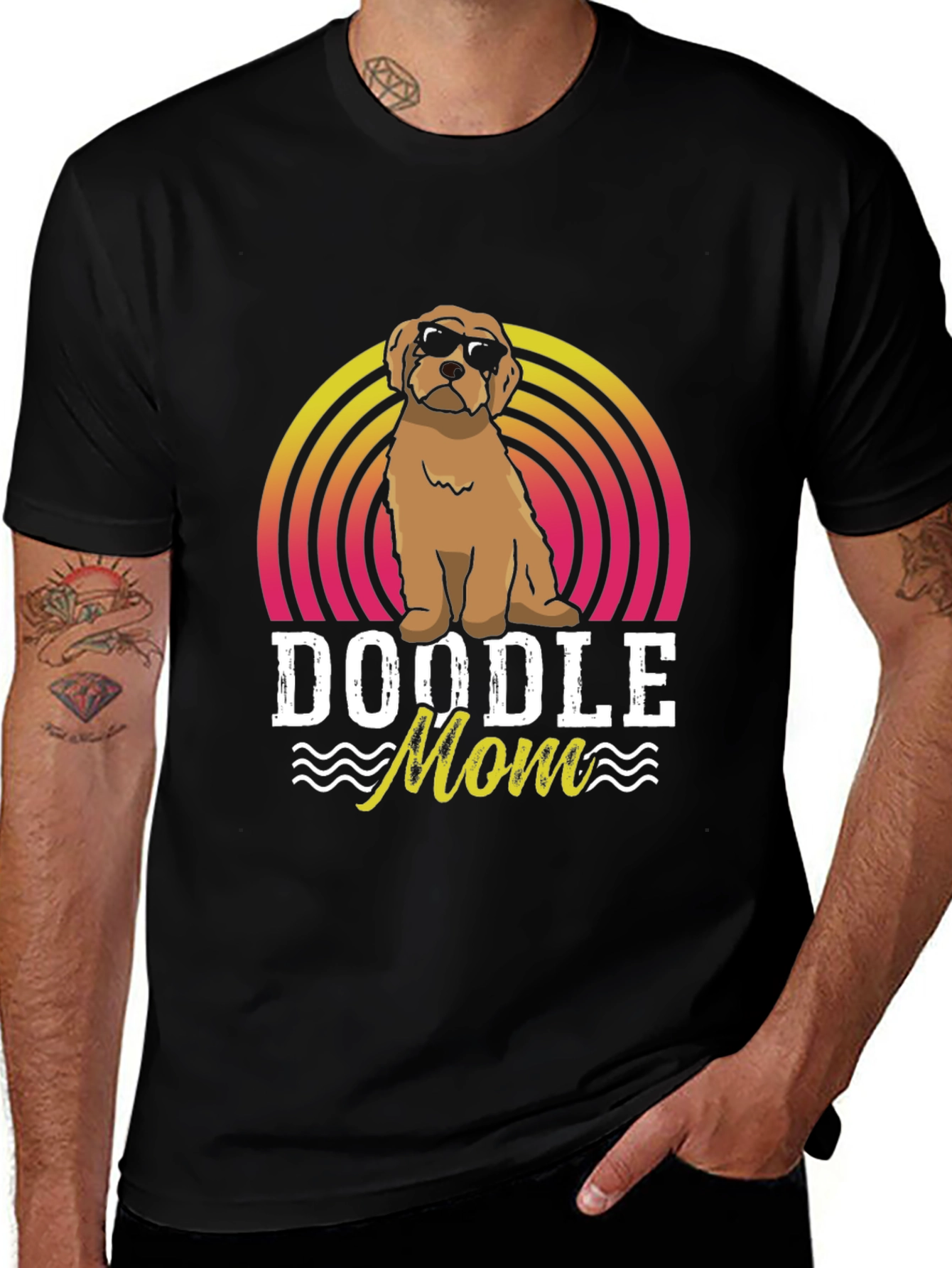 Variant 30 of Doodle Mom Graphic Tee - Dog Lover T-Shirt