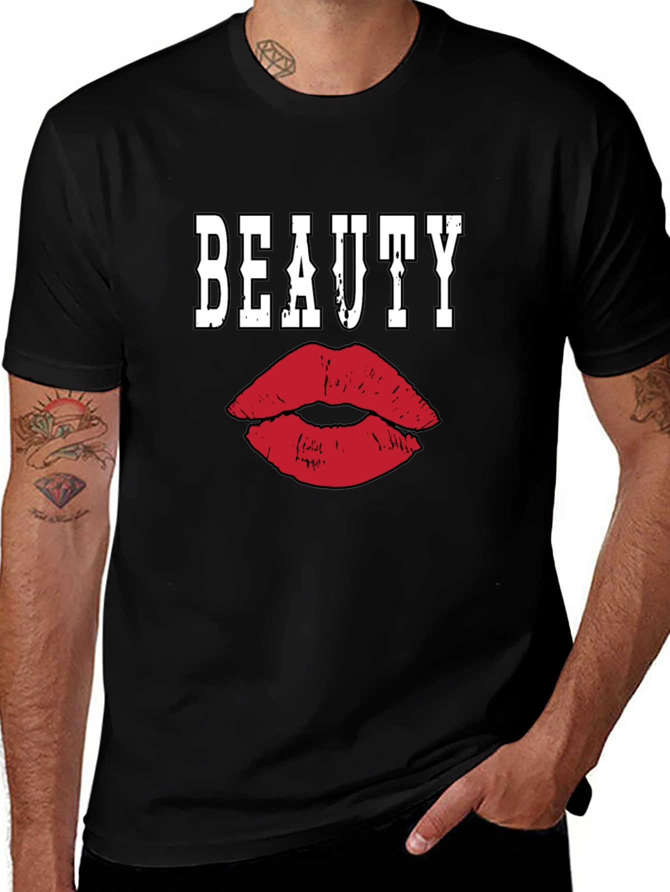Variant 30 of Beauty Lips Graphic Tee - Unisex Fashion T-Shirt