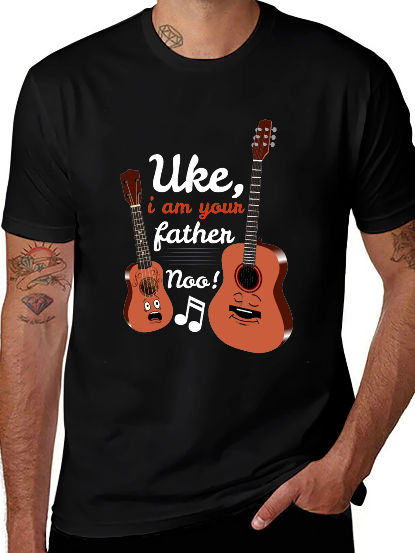 Variant 5 of Uke I Am Your Father Graphic Tee