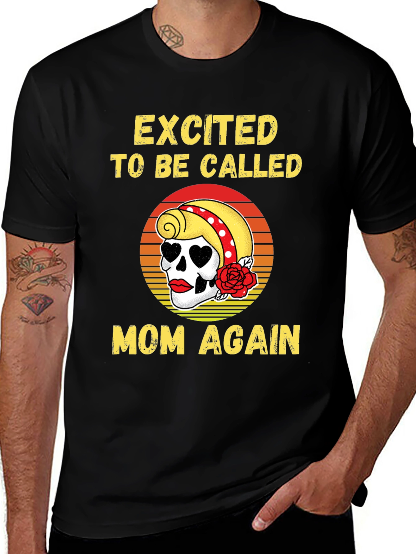 Variant 10 of Excited to be Called Mom Again T-Shirt
