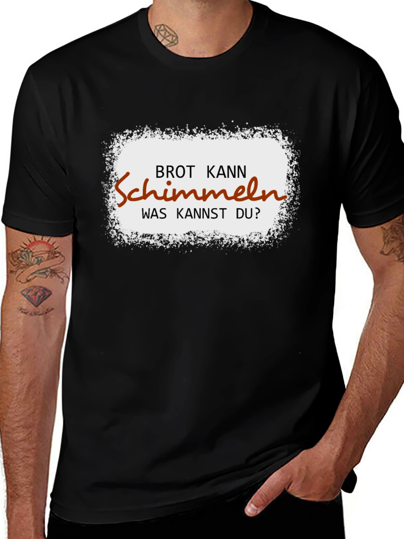 Variant 16 of Funny German Brot Kann Schimmeln T-Shirt