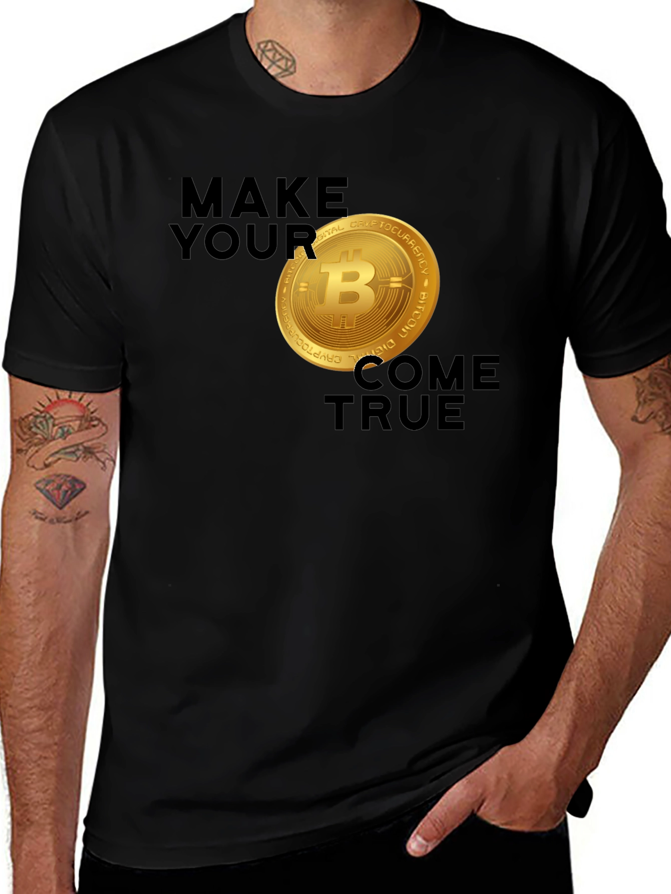 Bitcoin Dreams T-Shirt - Make Your Coins True!