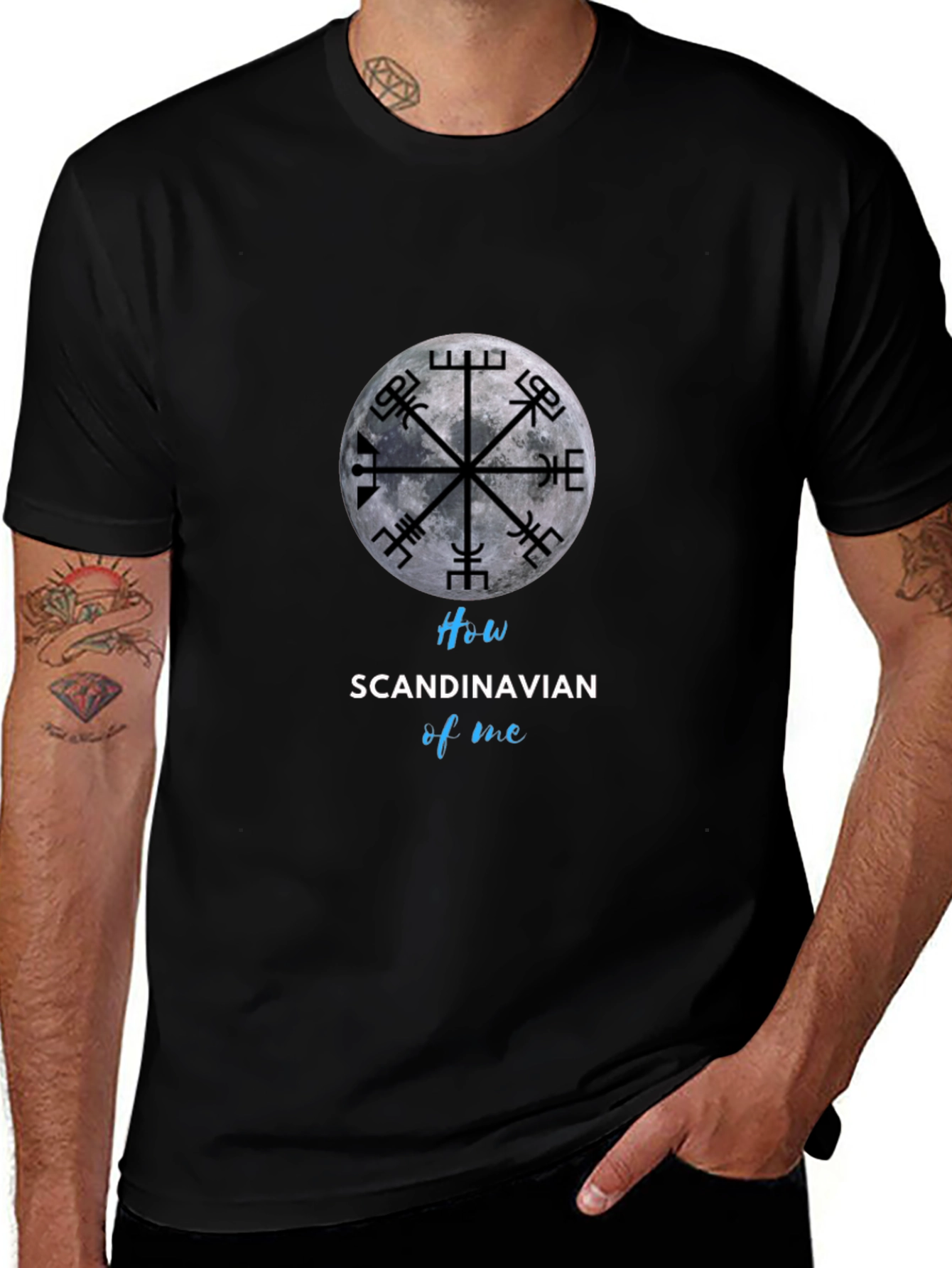 Variant 20 of Scandinavian Compass T-Shirt