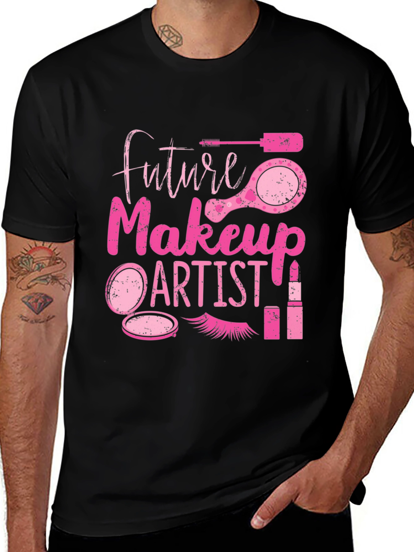 Variant 28 of Future Makeup Artist T-Shirt - Beauty Fashion