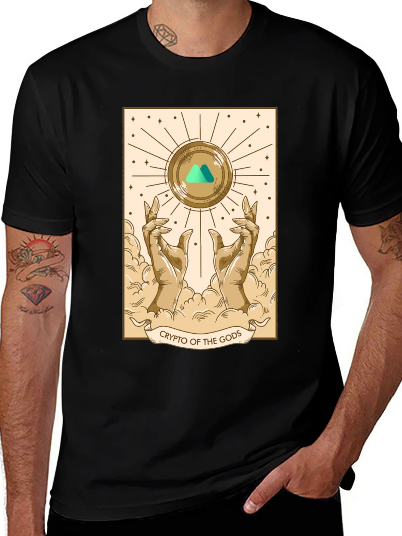 Variant 10 of Crypto of the Gods T-Shirt