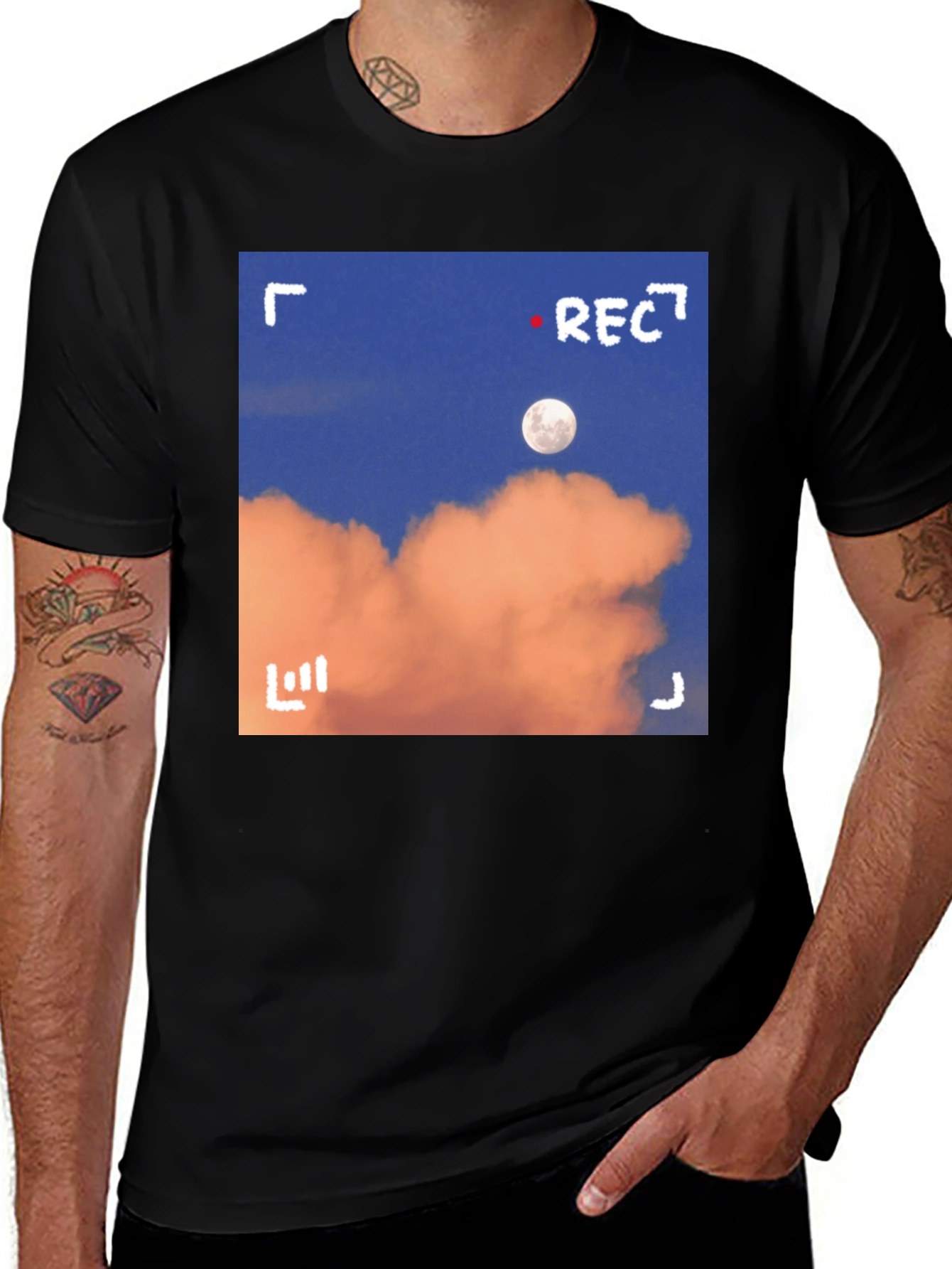 Variant 4 of Sky Recording T-Shirt - Unique Design