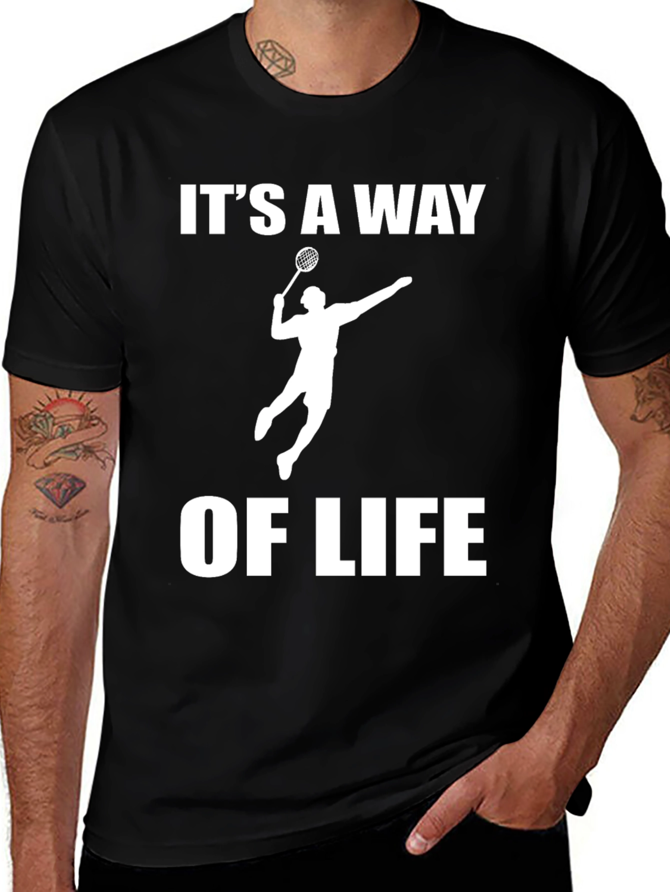 Badminton Player It's A Way Of Life T-Shirt