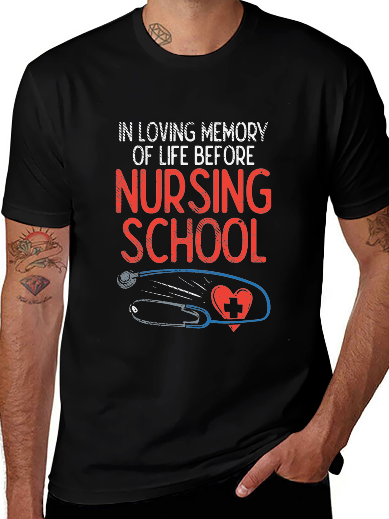 Variant 12 of Nursing School Life T-Shirt