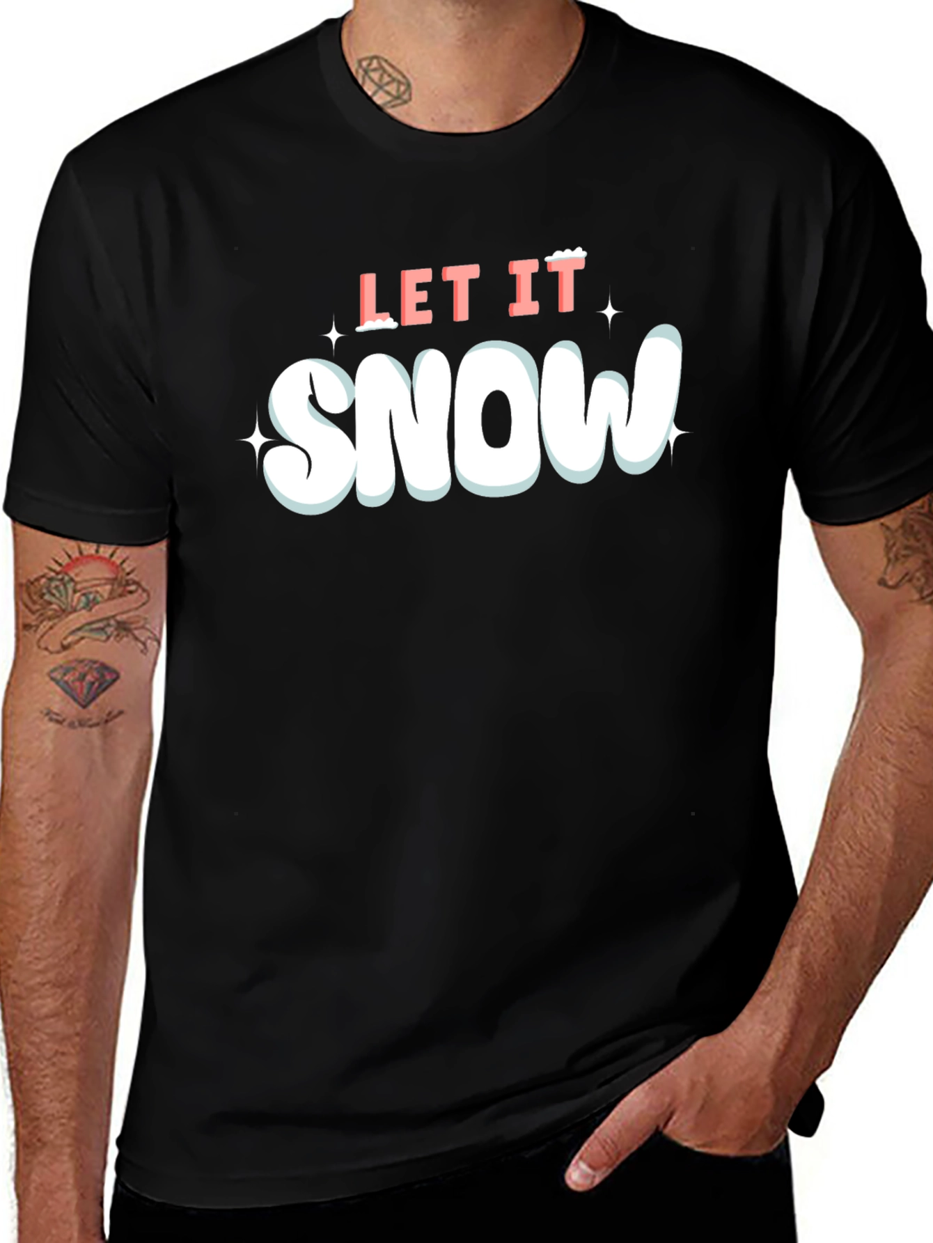 Let It Snow Graphic Tee - Holiday Edition