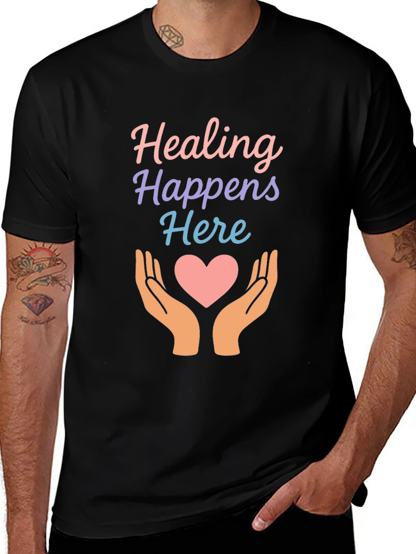 Variant 17 of Healing Happens Here Graphic T-Shirt