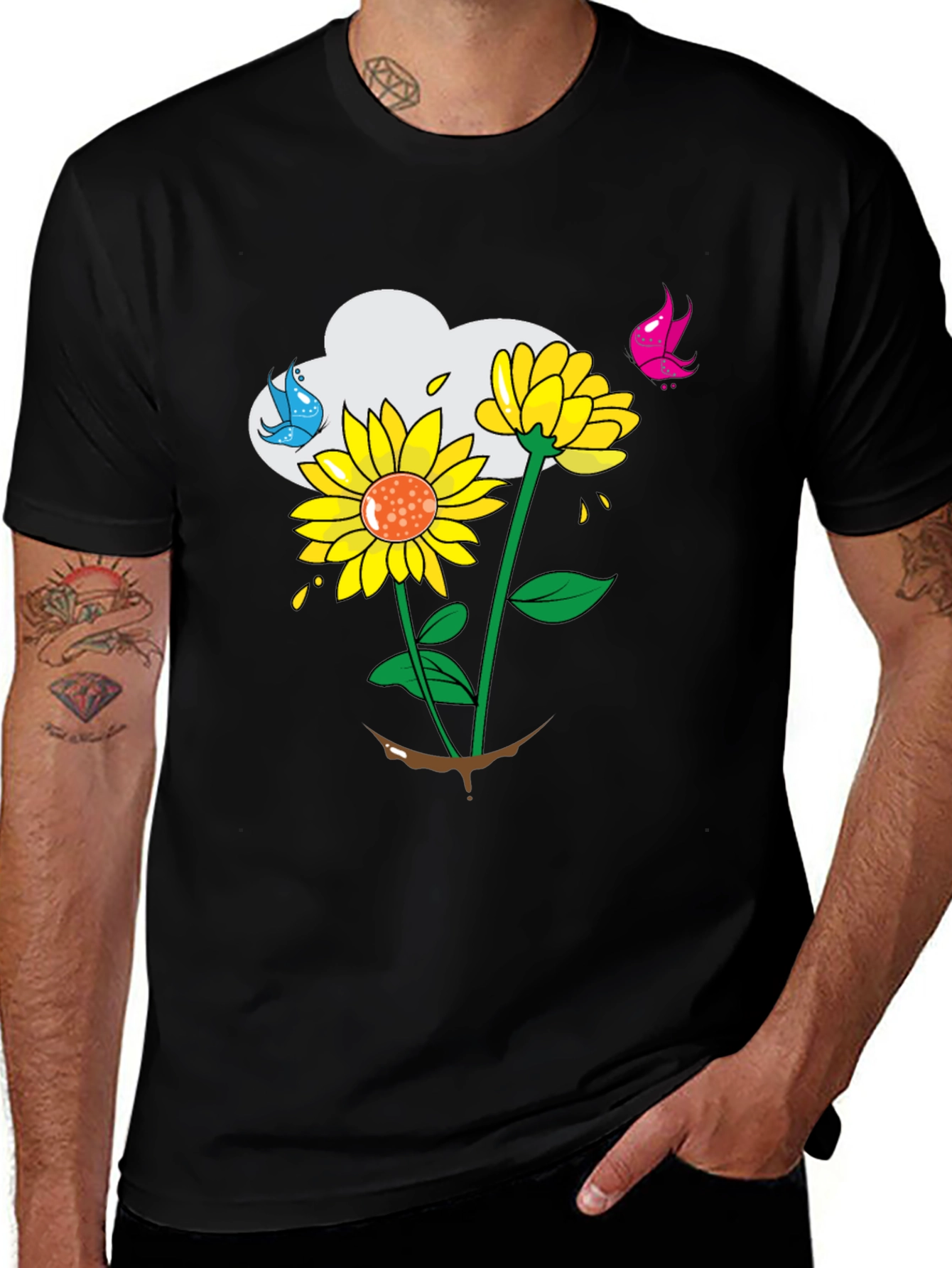 Variant 29 of Sunflower Graphic Print Tee