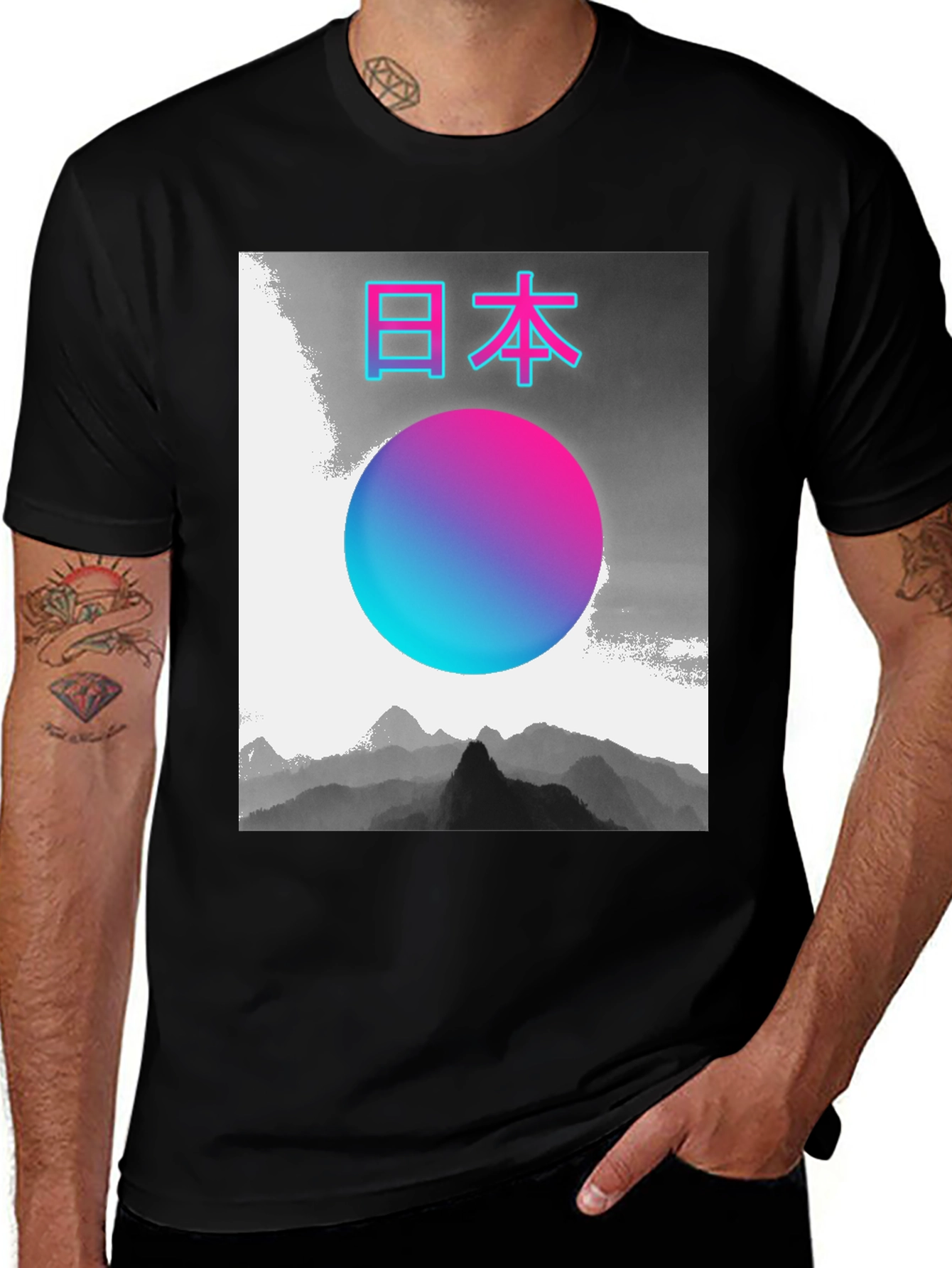 Variant 20 of Japanese Aesthetic Graphic T-Shirt