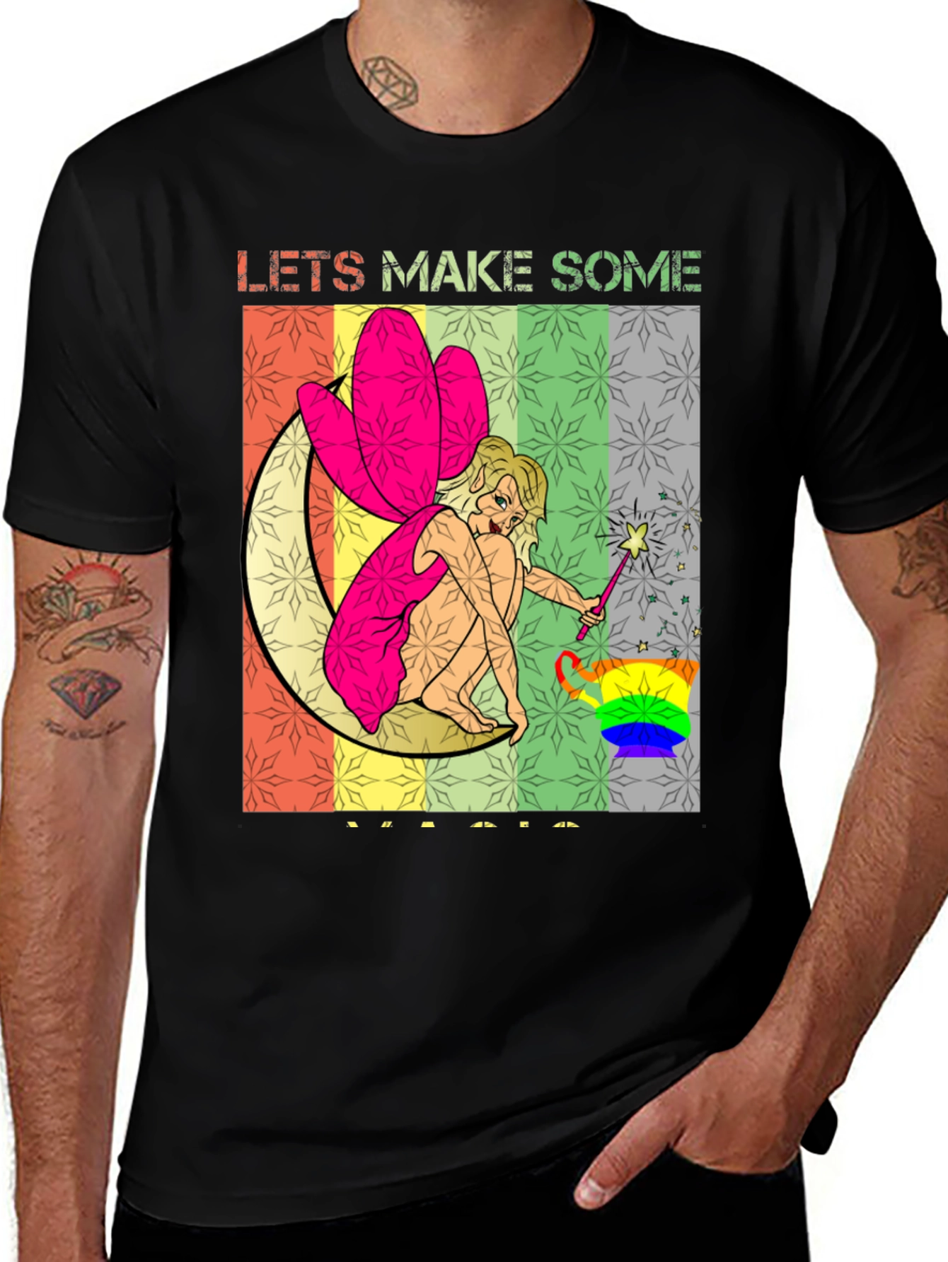 Variant 4 of Let's Make Some Magic T-Shirt